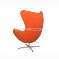 Lã Fabic Jacobsen Inspirado Egg Chair